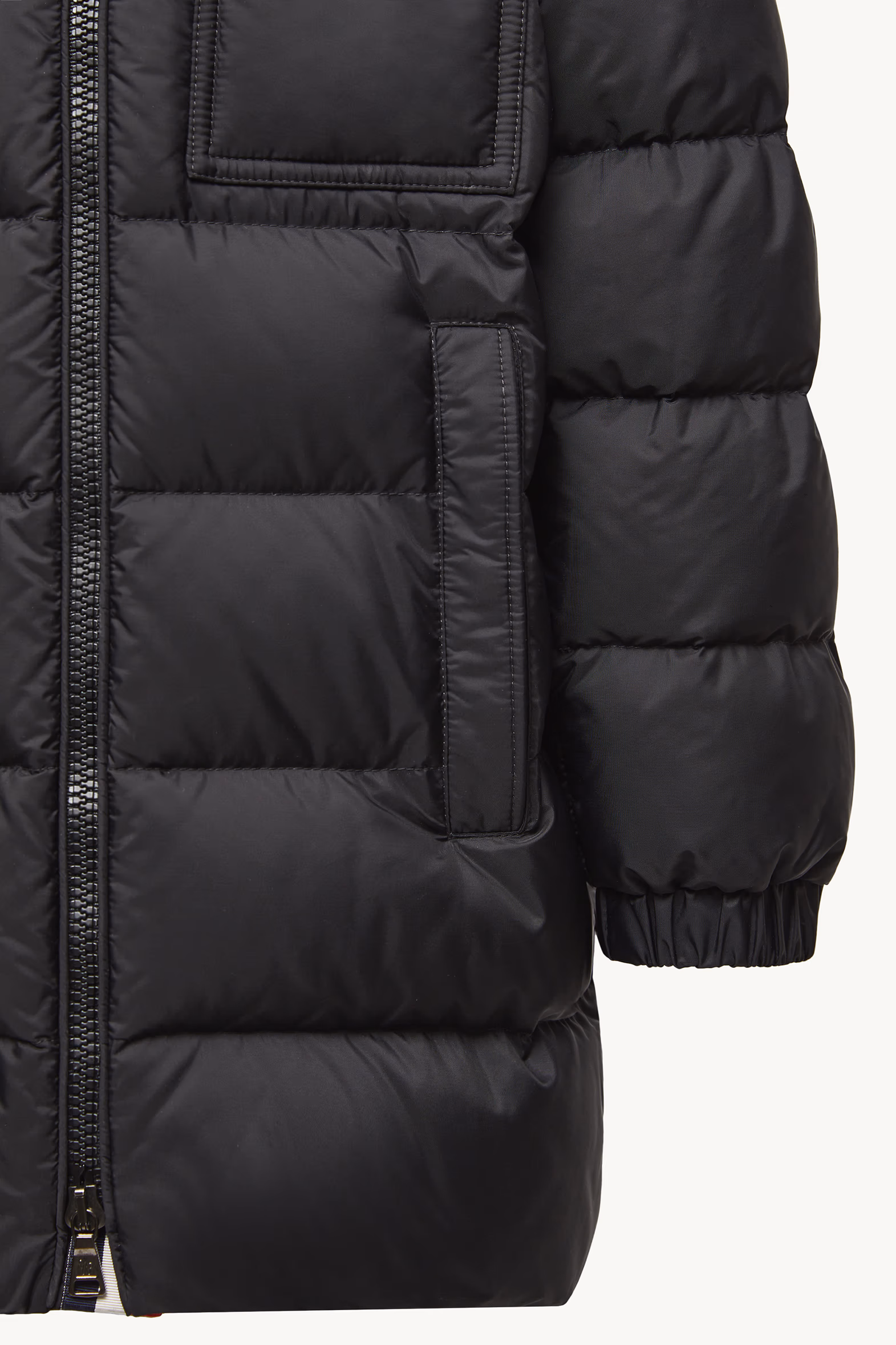 Alani Hooded Down Jacket Boy Black Moncler 5